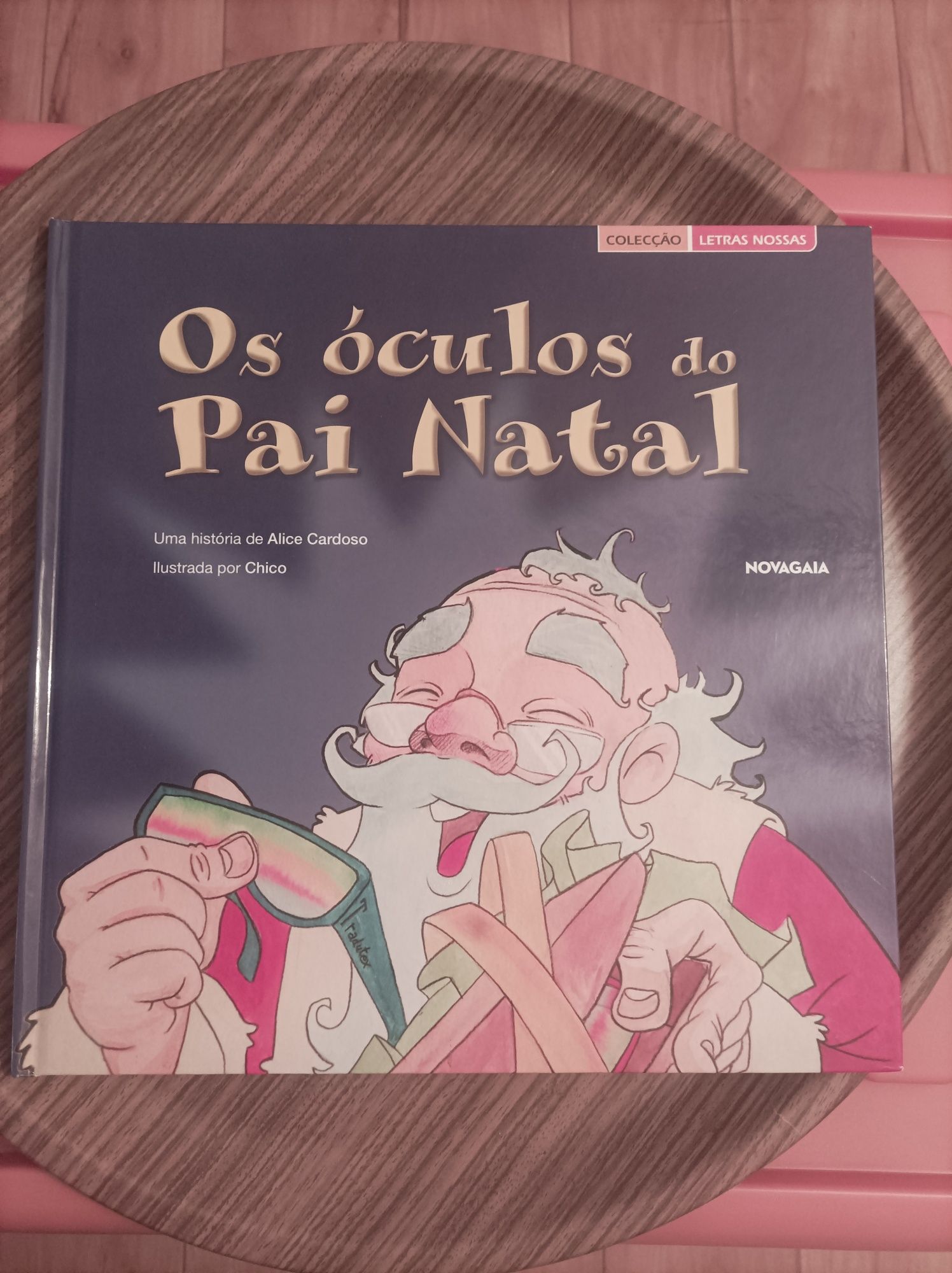 Livro "Os óculos do Pai Natal" de Alice Cardoso