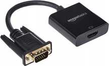 AmazonBasics HDMI Female to VGA Adapter with 3.5mm