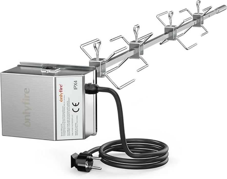 Zestaw rożna ze stali nierdzewnej Onlyfire BRK-6035 do grilla gazowego