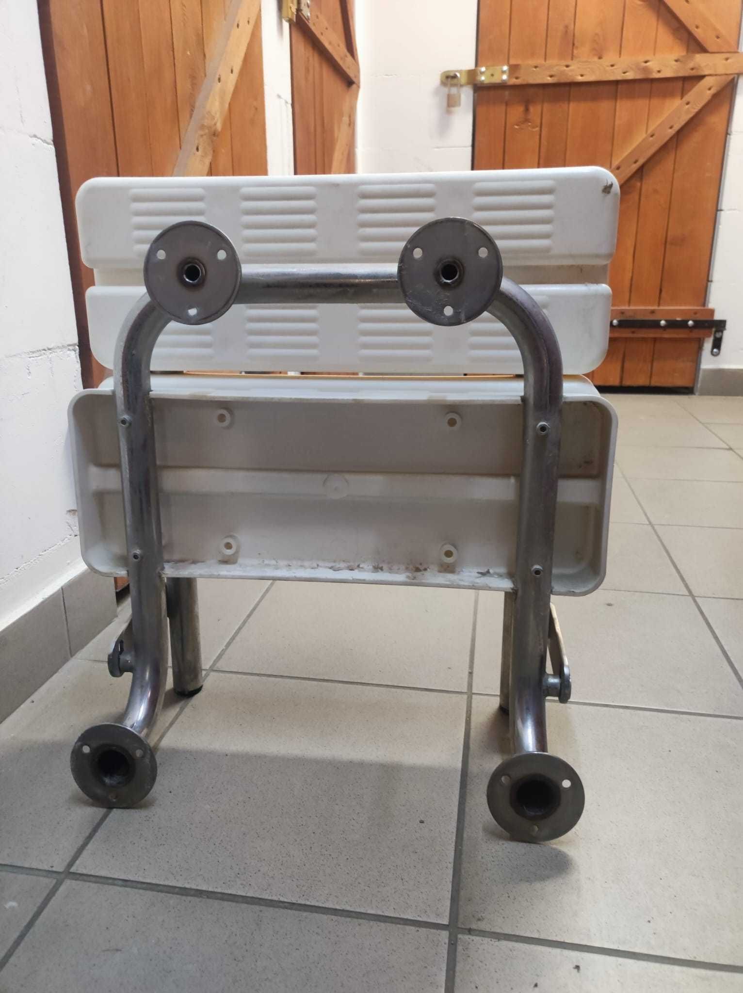 Siedzisko krzesełko prysznicowe do 150kg - Koło Funktion