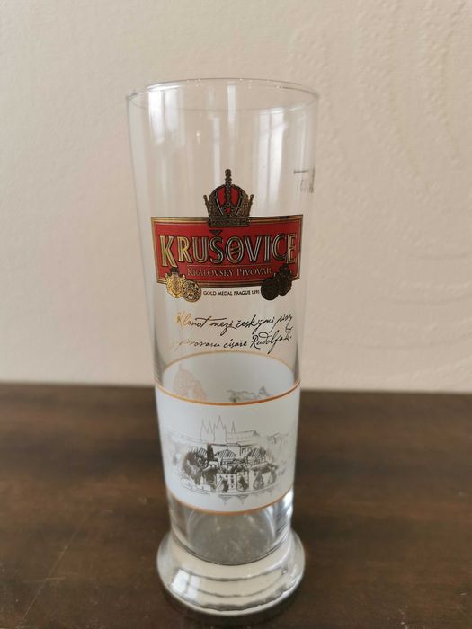 Пивний бокал Krusovice / Крушовіце