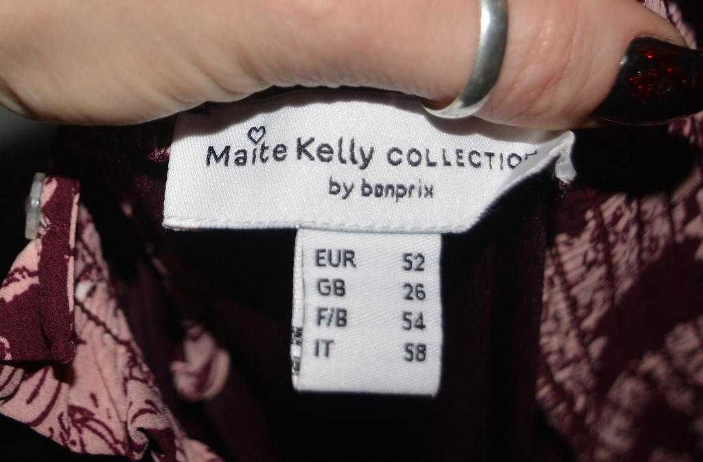 Zwiewna sukienka Maite Kelly Bonprix 52