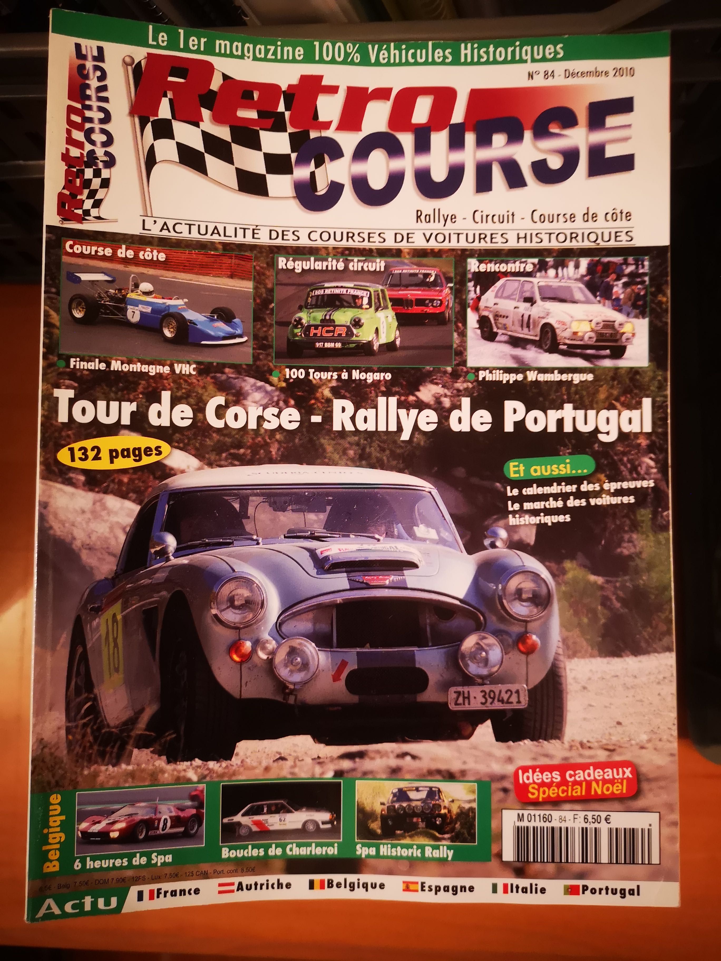 Revistas de carros clássicos Retro Course