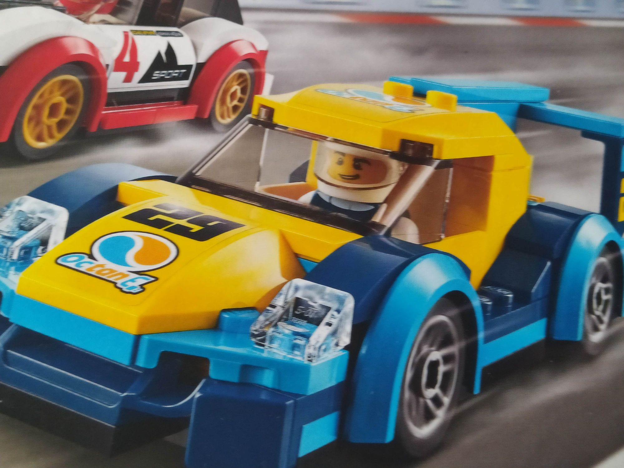 WYSYŁKA 1 zł. LEGO City samochody wyścigowe, stan Bardzo Dobry