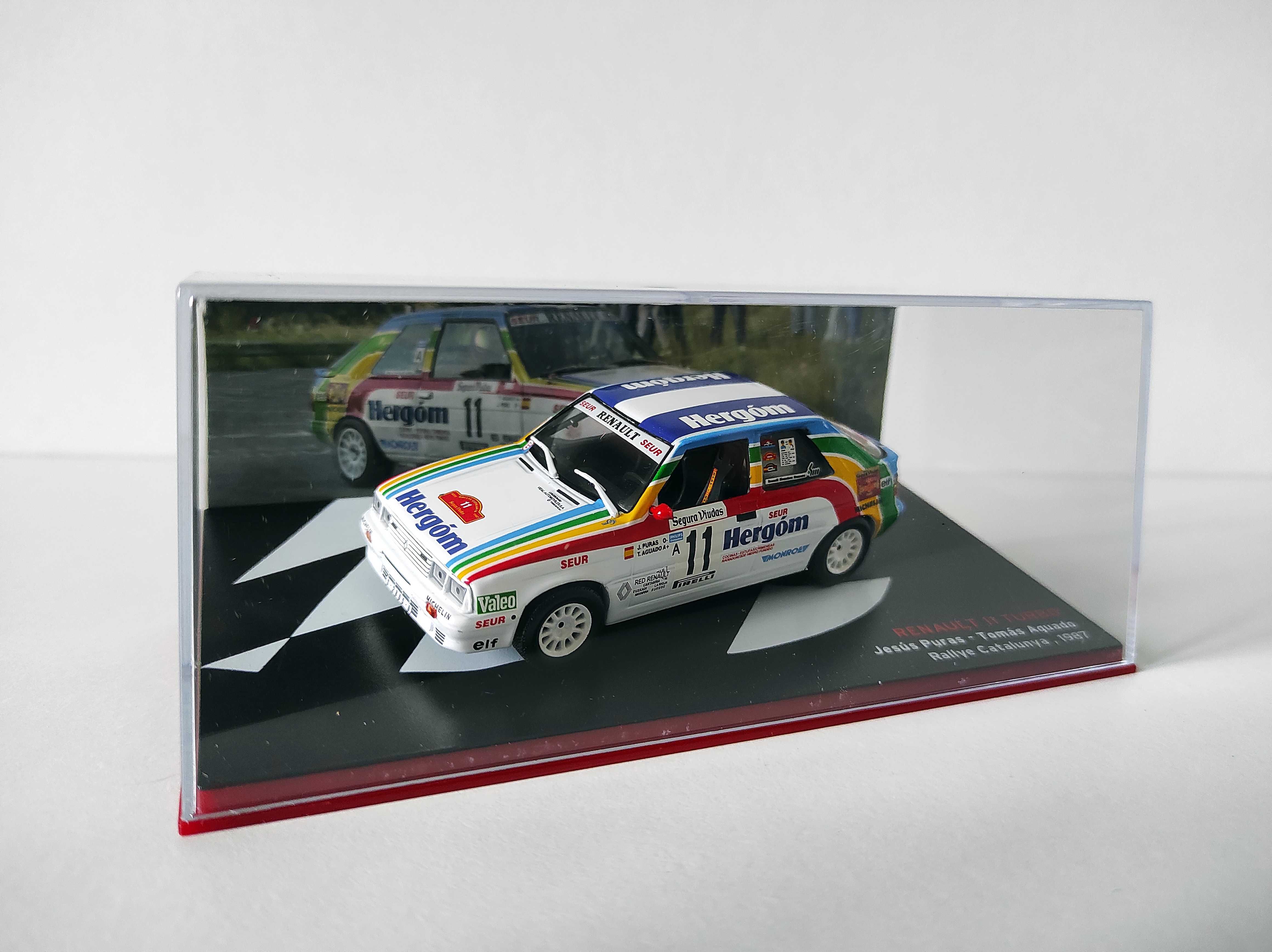 Renault 11 Turbo Rally Catalunya 1987 J.Puras - T.Aquado 1:43