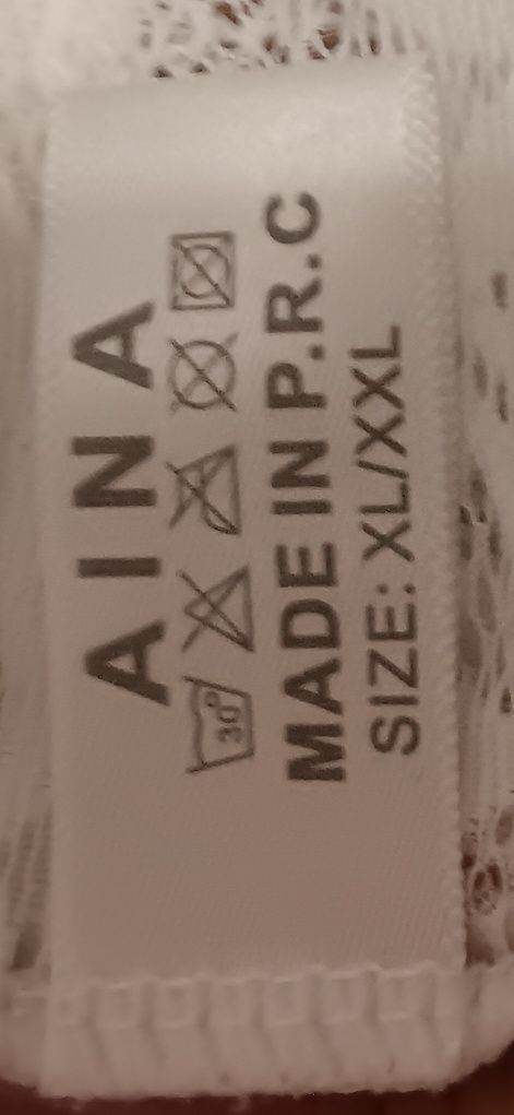 Body de renda, tamanho XL/XXL