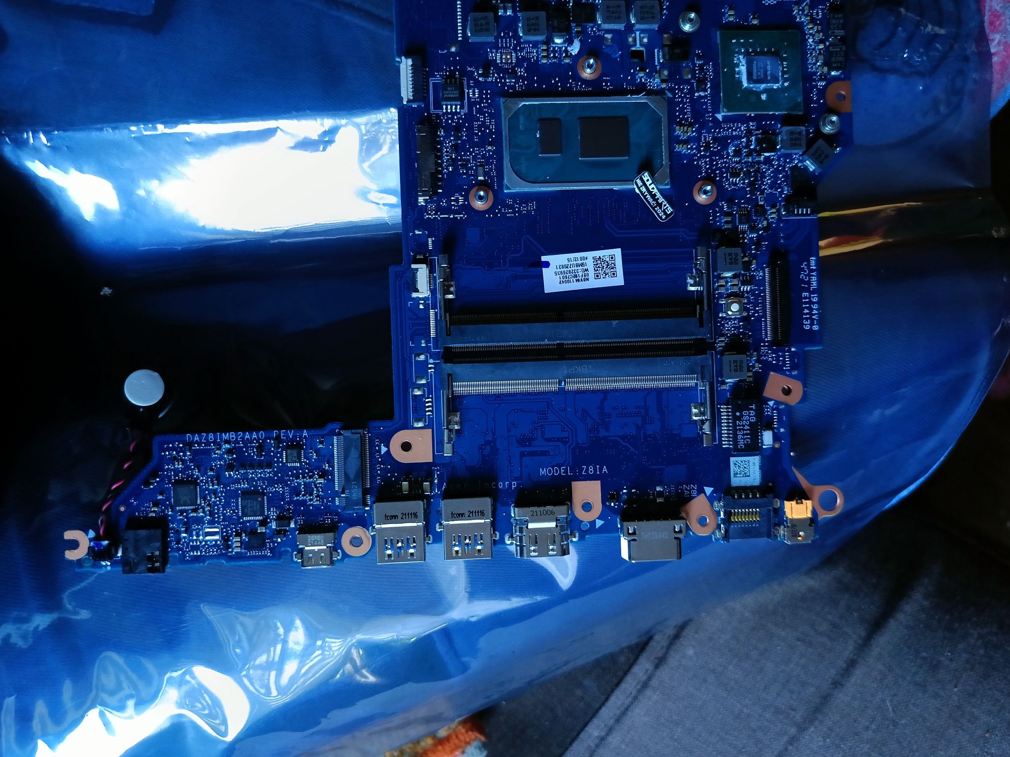 DAZ8IMB2AA0 dla Acer  płyta główna