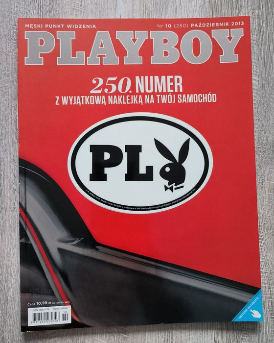 Playboy nr 250 październik 2013 stan idealny