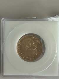 Золотая монета Леопольд II