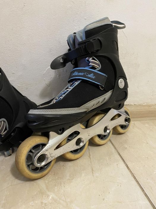 США Проф. Ролики К2 / 37р.-24см. Алюминиевая рама