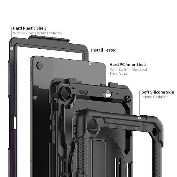 Tech-protect Solid360 Lenovo Tab M10 Plus 10.6/3rd Gen Tb-125 / Tb-128