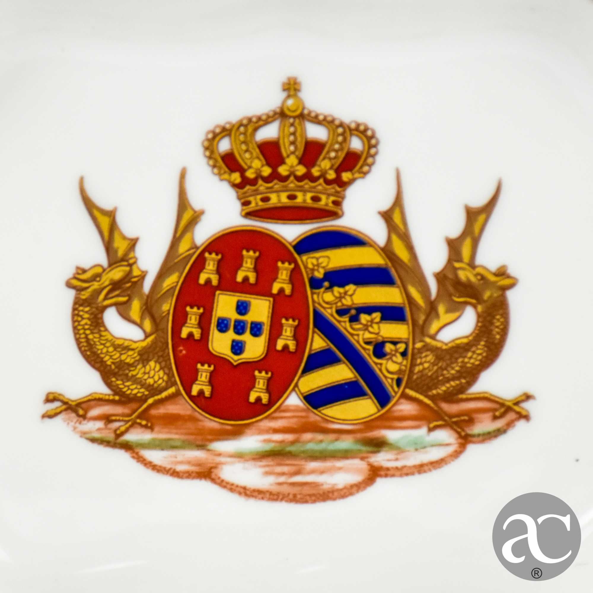 Covilhete porcelana “Bodas de D. Maria II e D. Fernando”