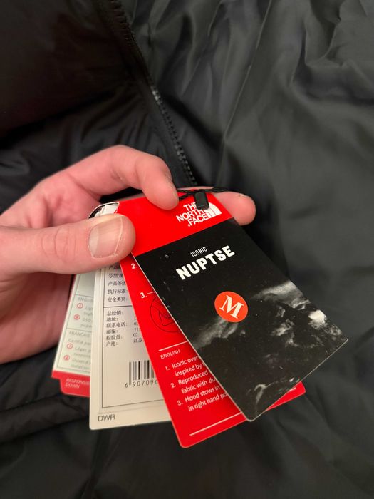 The North Face Puffer Jacket чорна куртка пуховик норт фейс