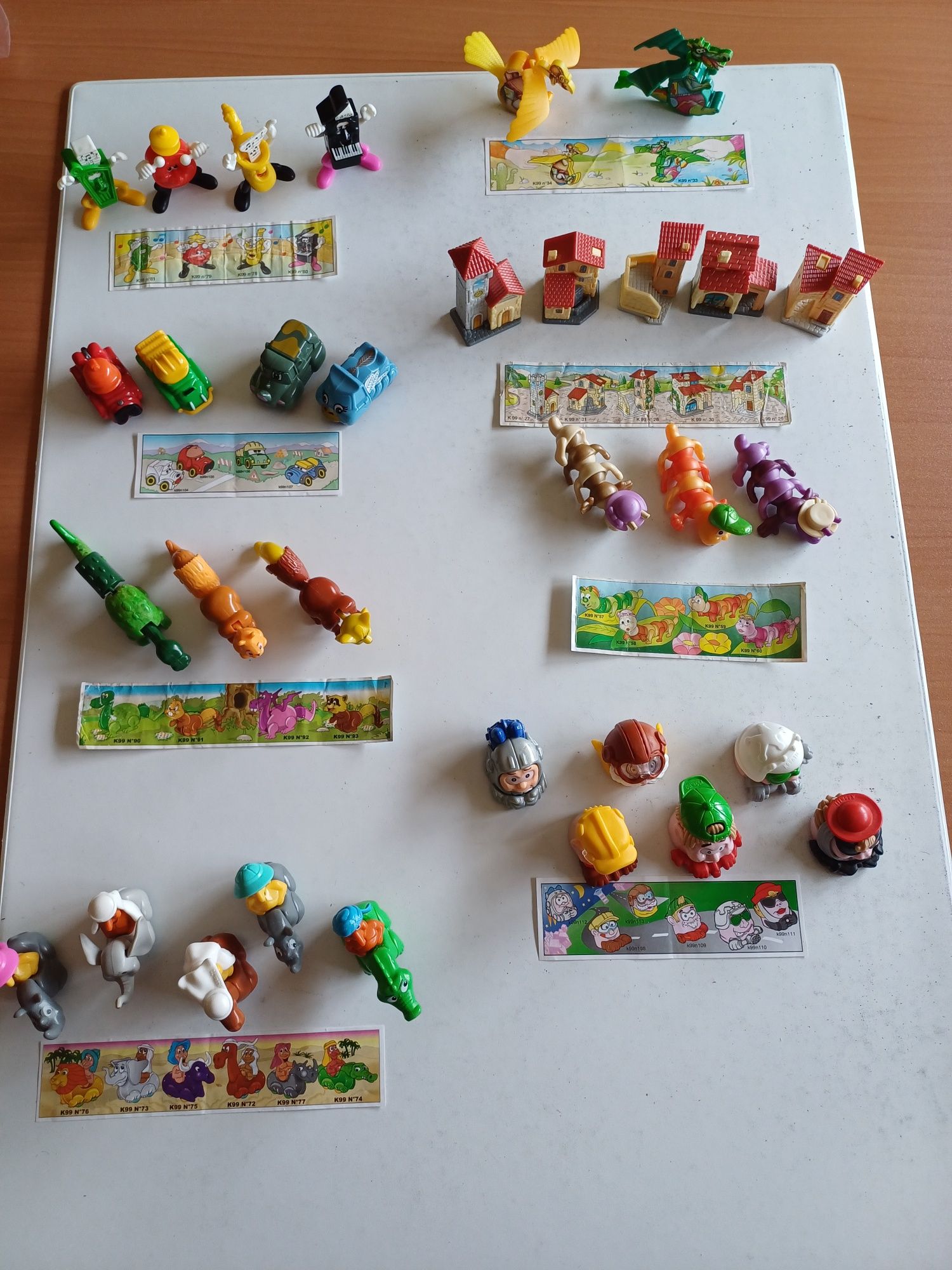 Kinder Surpresa - vários anos
