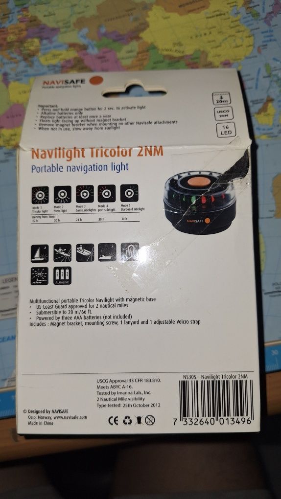 Navisafe Navilight 360° branco com base magnética