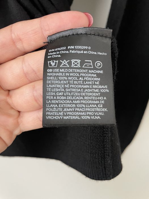 100 % мяка вовна кардиган M/L/Onesize H&M