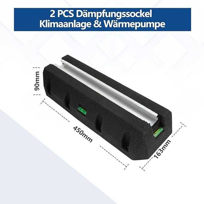 Cherbowing Konsola Podstawa tłumiąca do klimatyzacji pomp ciepła