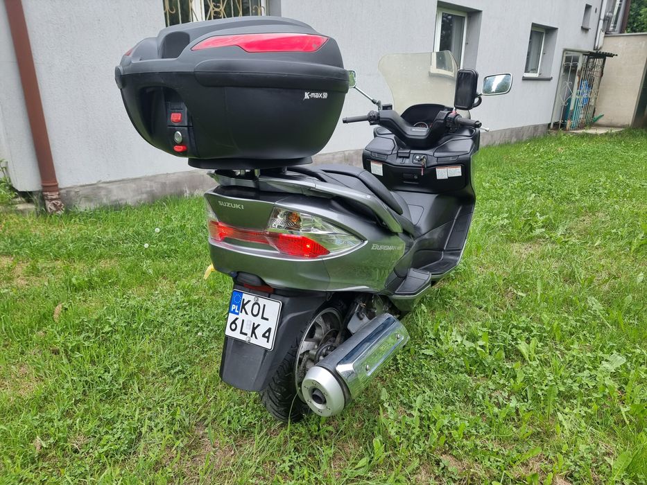 Suzuki burgman 400 zamiana