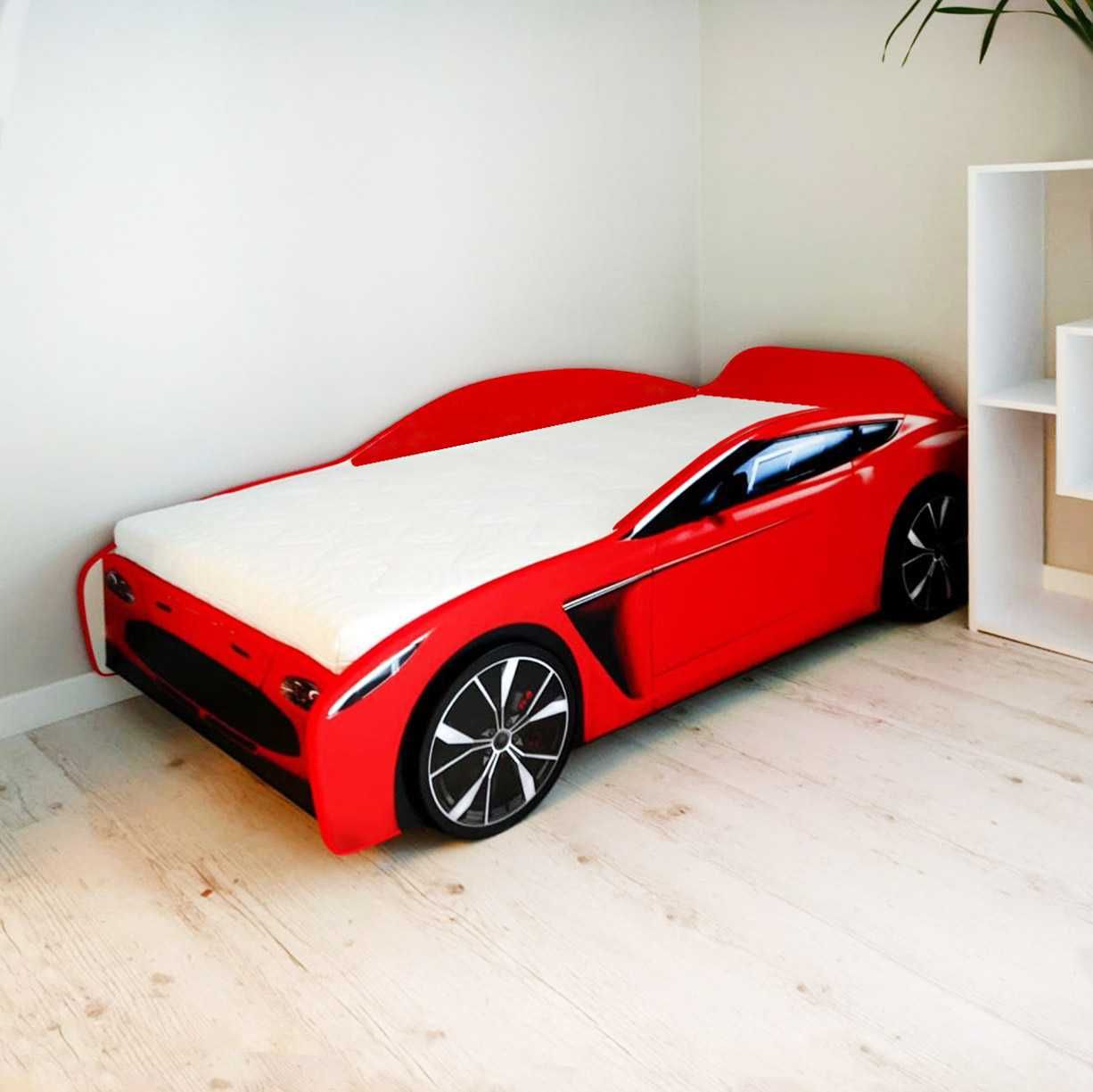 Безкоштовна доставка. Лiжко машина Aston (Кровать машина детская)