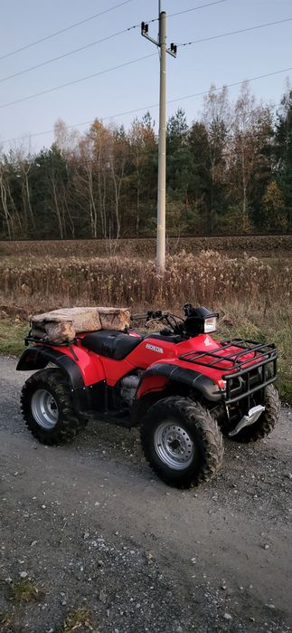 Piekna Honda Foreman 450 4x4 2x4 Sprowadzona Trx grizzly
