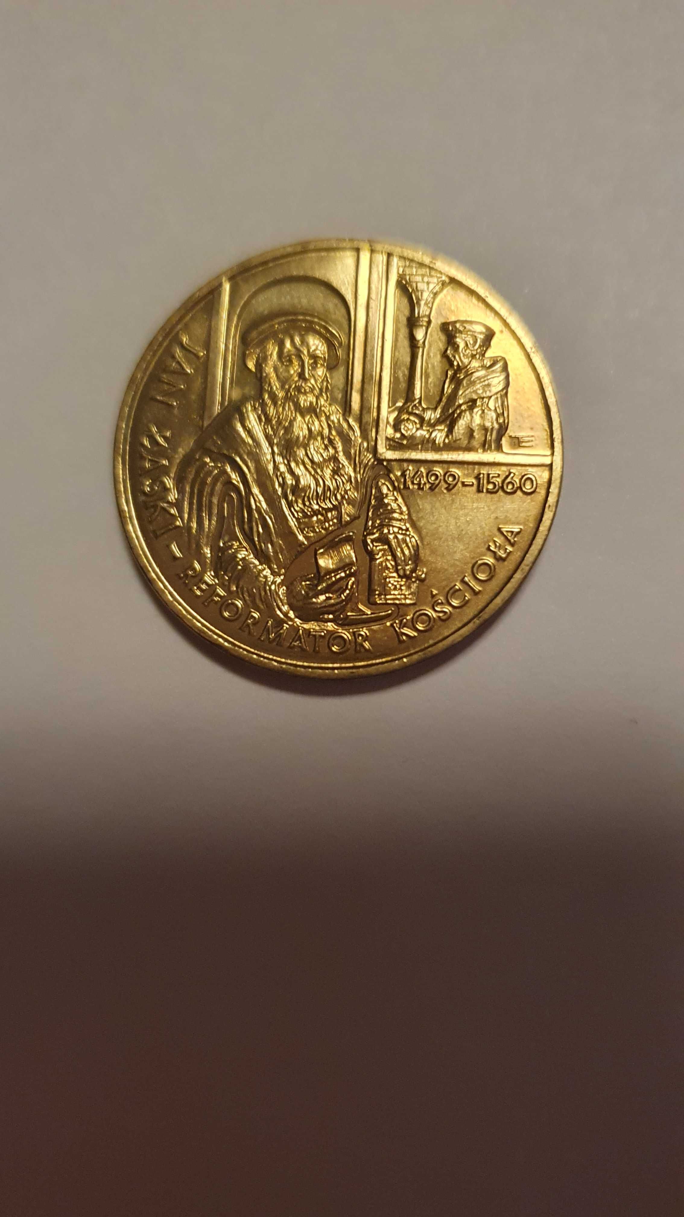 Moneta 2 złote Jan Łaski