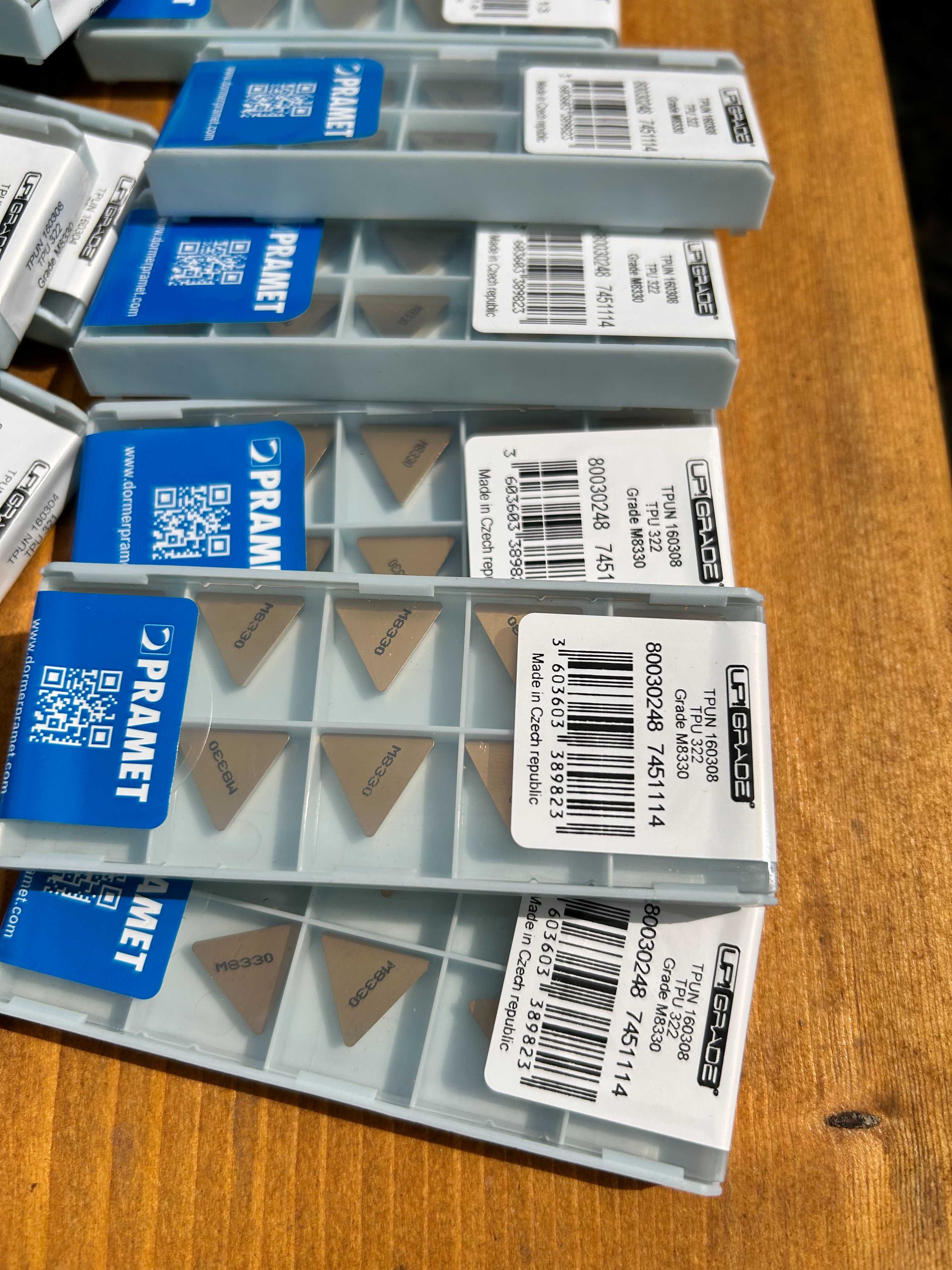 Płytki wieloostrzowe TPUN 160304 TPUN 160308 nowe PRAMET