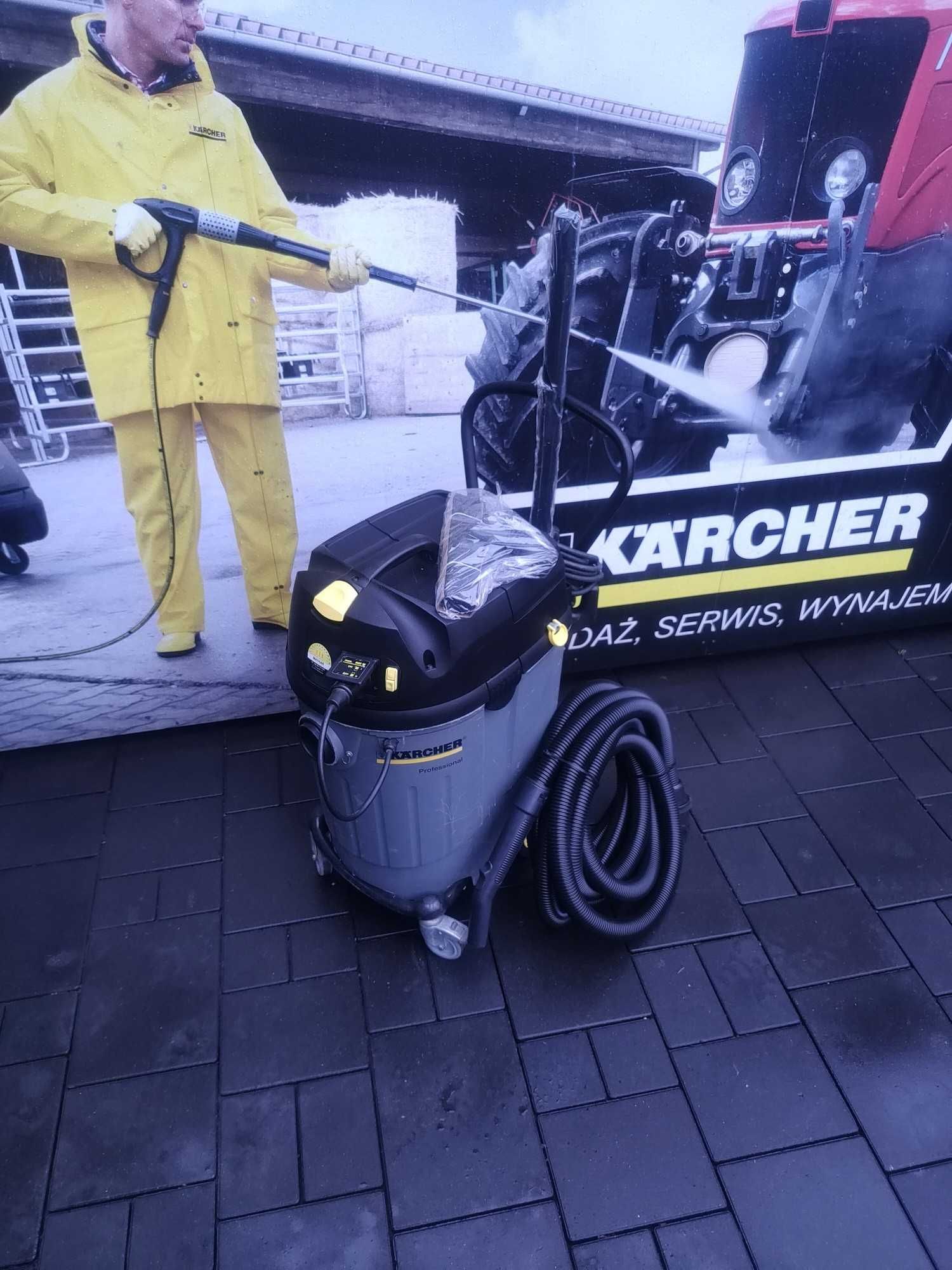 Odkurzacz strażacki Karcher NT 611 K Eco z pompą do brudnej wody