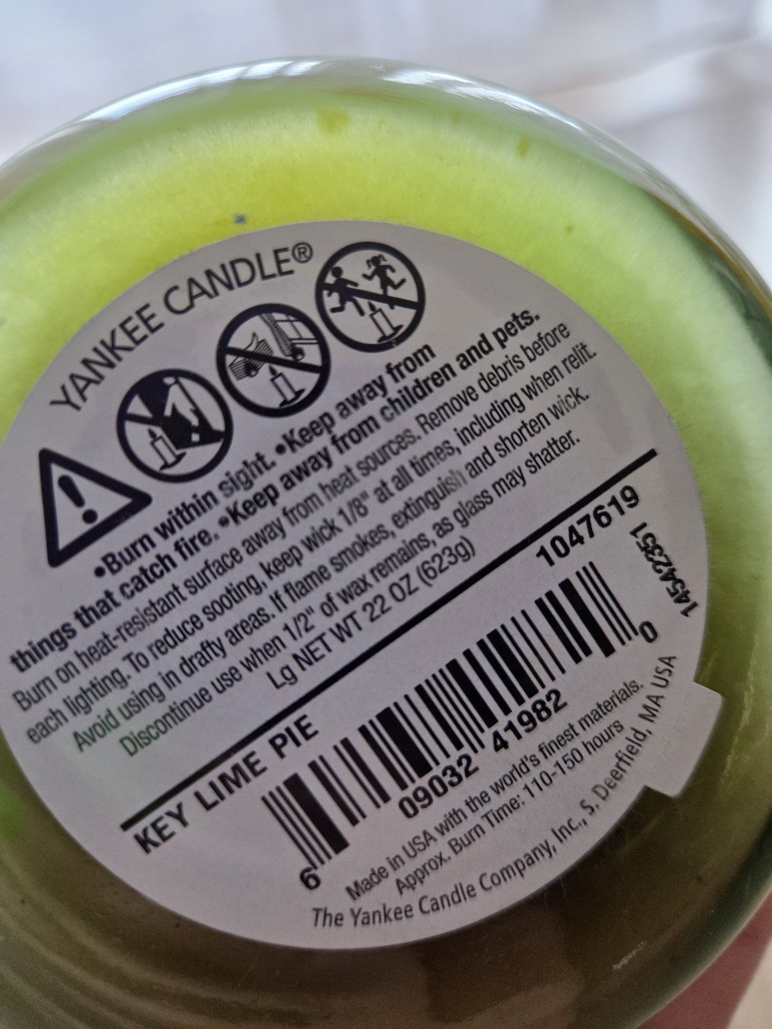 Yankee Candle Key Lime Pie świeca duża