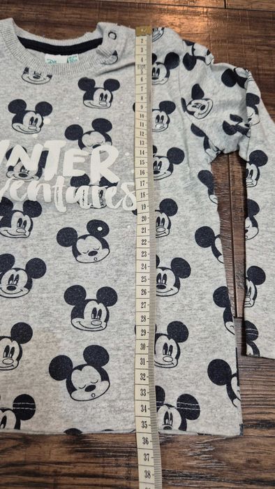083 N bluzka dł nr 5 rozmiar 92 myszka miki junior chłopiec
