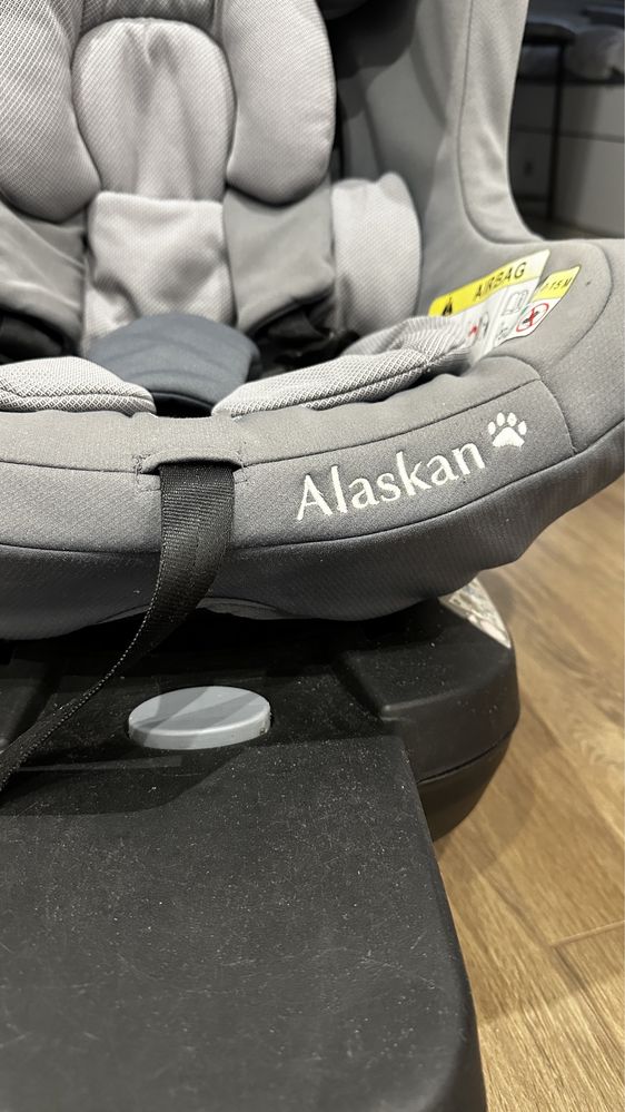 BabySafe Alaskan i-Size – kolor szar.