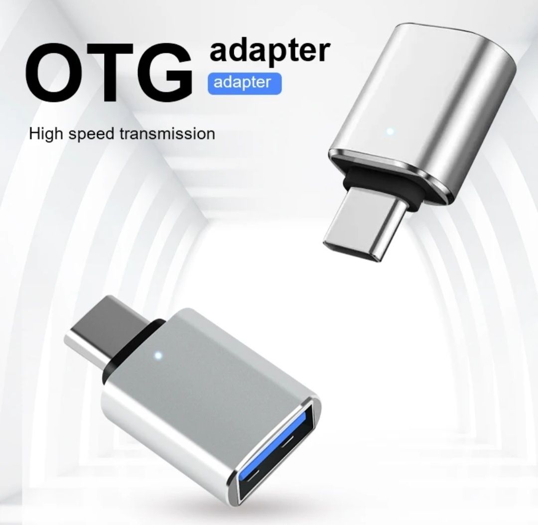 OTG адаптер 3.0 или 2,0 к USB, type-c