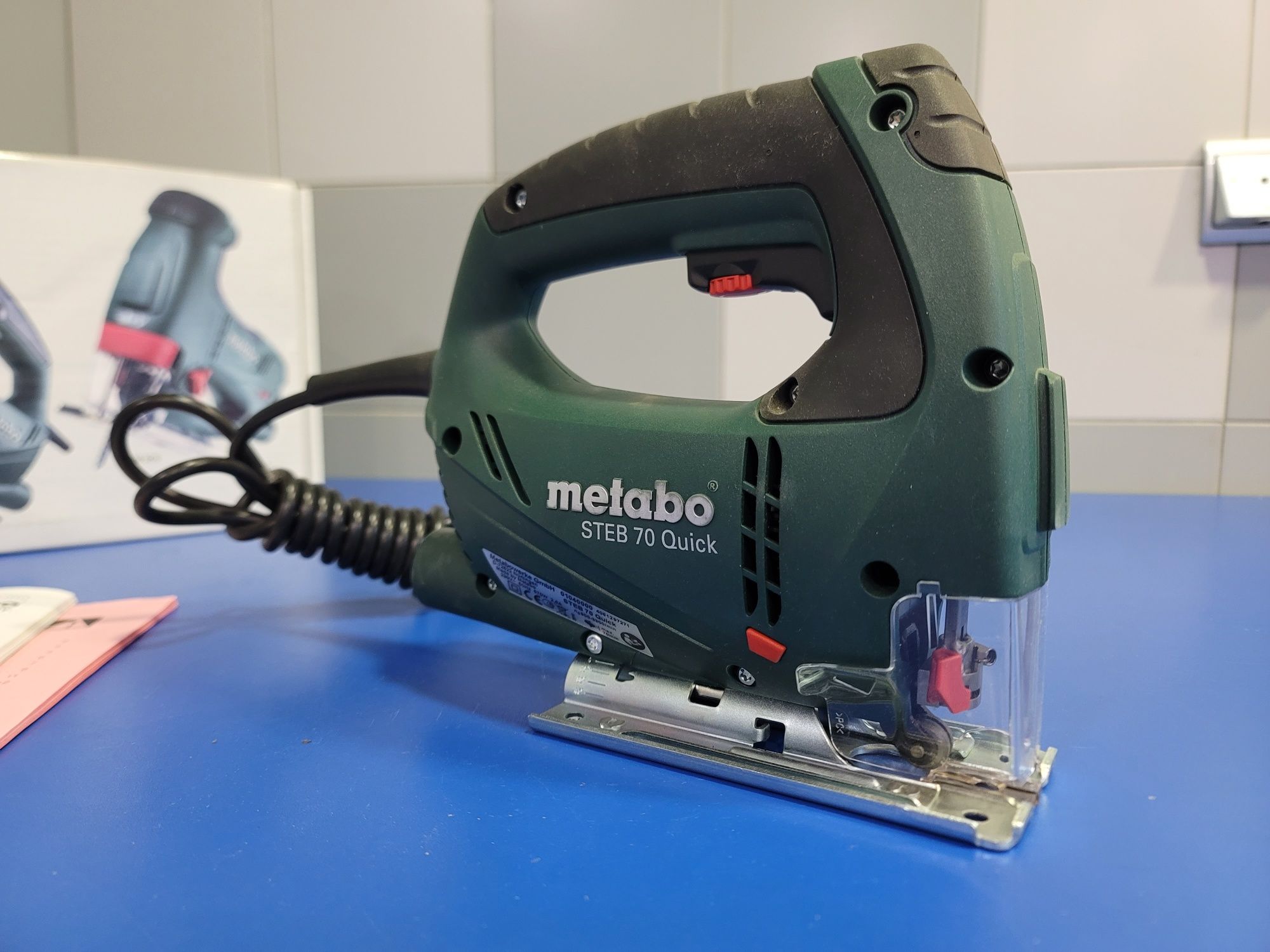 Электролобзик лобзик Metabo Steb 70 Quick Новый Оригинал Германия