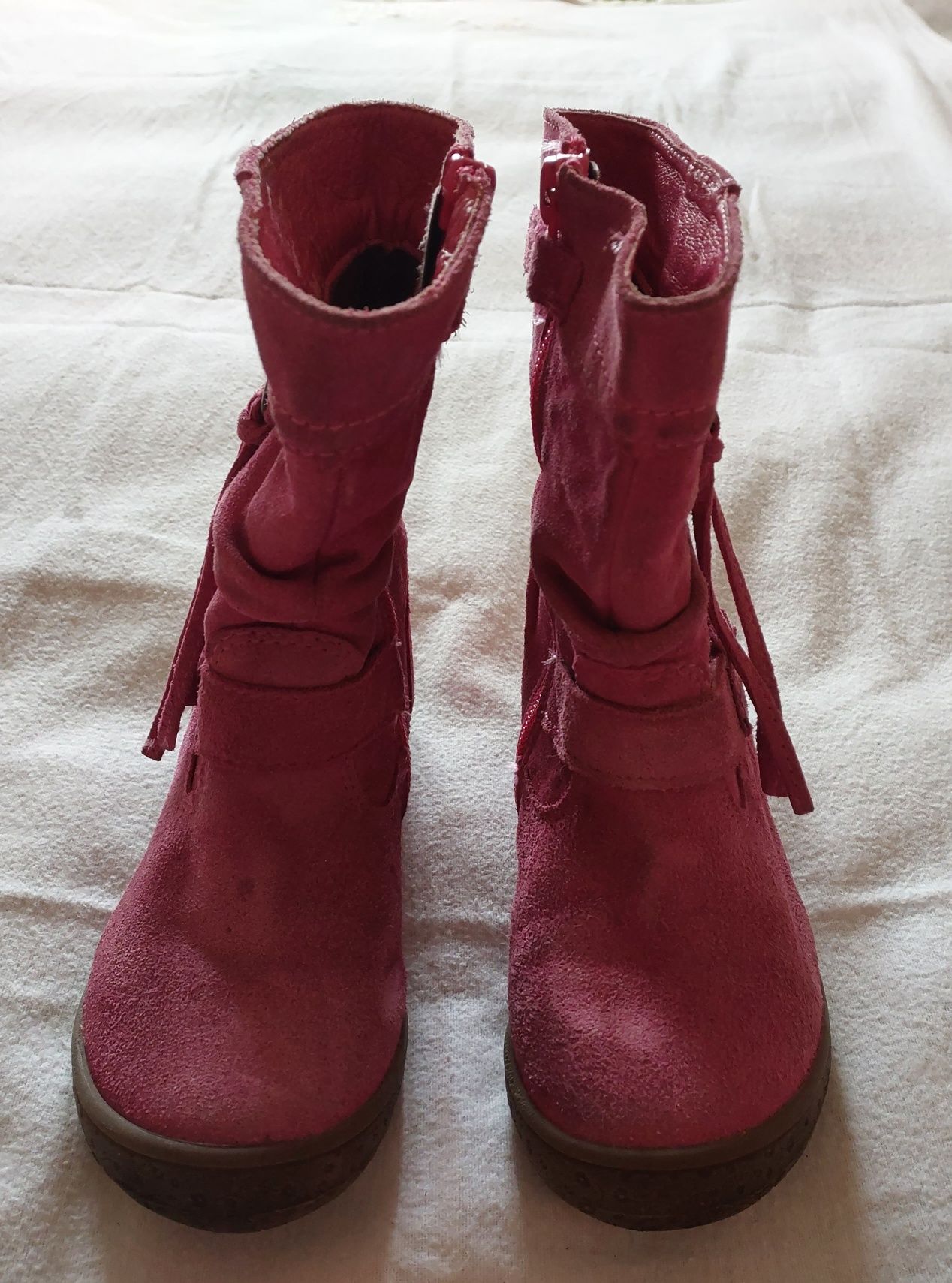 Botas Pele Croute Rosa, T28