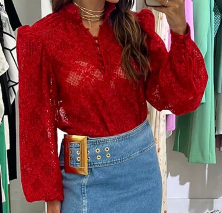 Camisa/blusa lança perfume