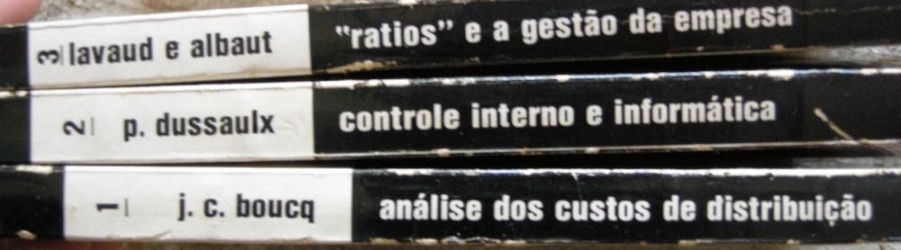 Livros coleção "a vida da empresa" - 3 volumes