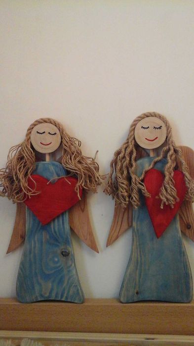 Anioły ,  dekoracje świąteczne