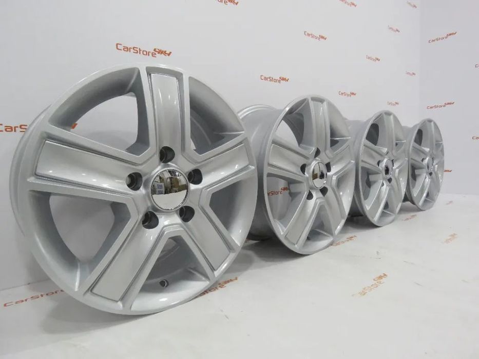 Jantes Autocarava Carga 1250 kgs 15 x 6.5 et 45 5x118 71.1 Silver