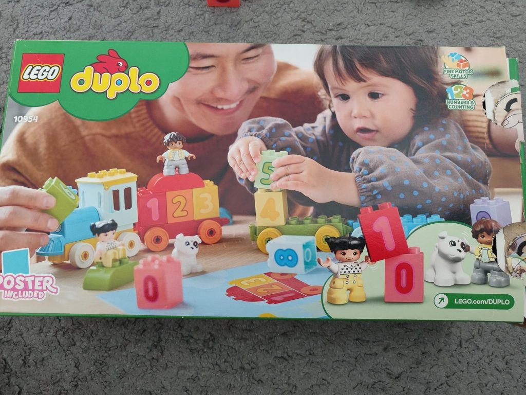 Lego Duplo pociąg Number Train