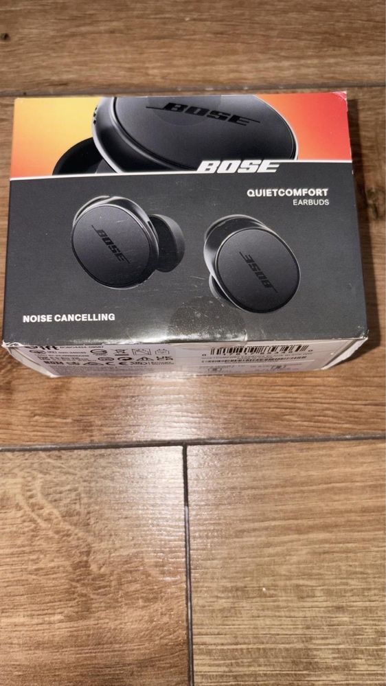 Bose QuietComfort bezprzewodowe słuchawki douszne z redukcją szumów,