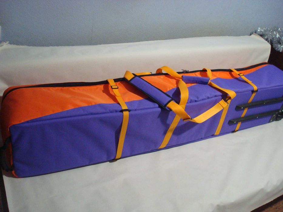 Сумка чехол чохол для лиж сноуборда лыж на колесиках колесах