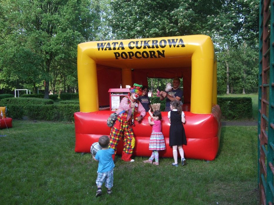 Maszyna do waty cukrowej, maszyna do popcornu. Wata cukrowa POPCORN