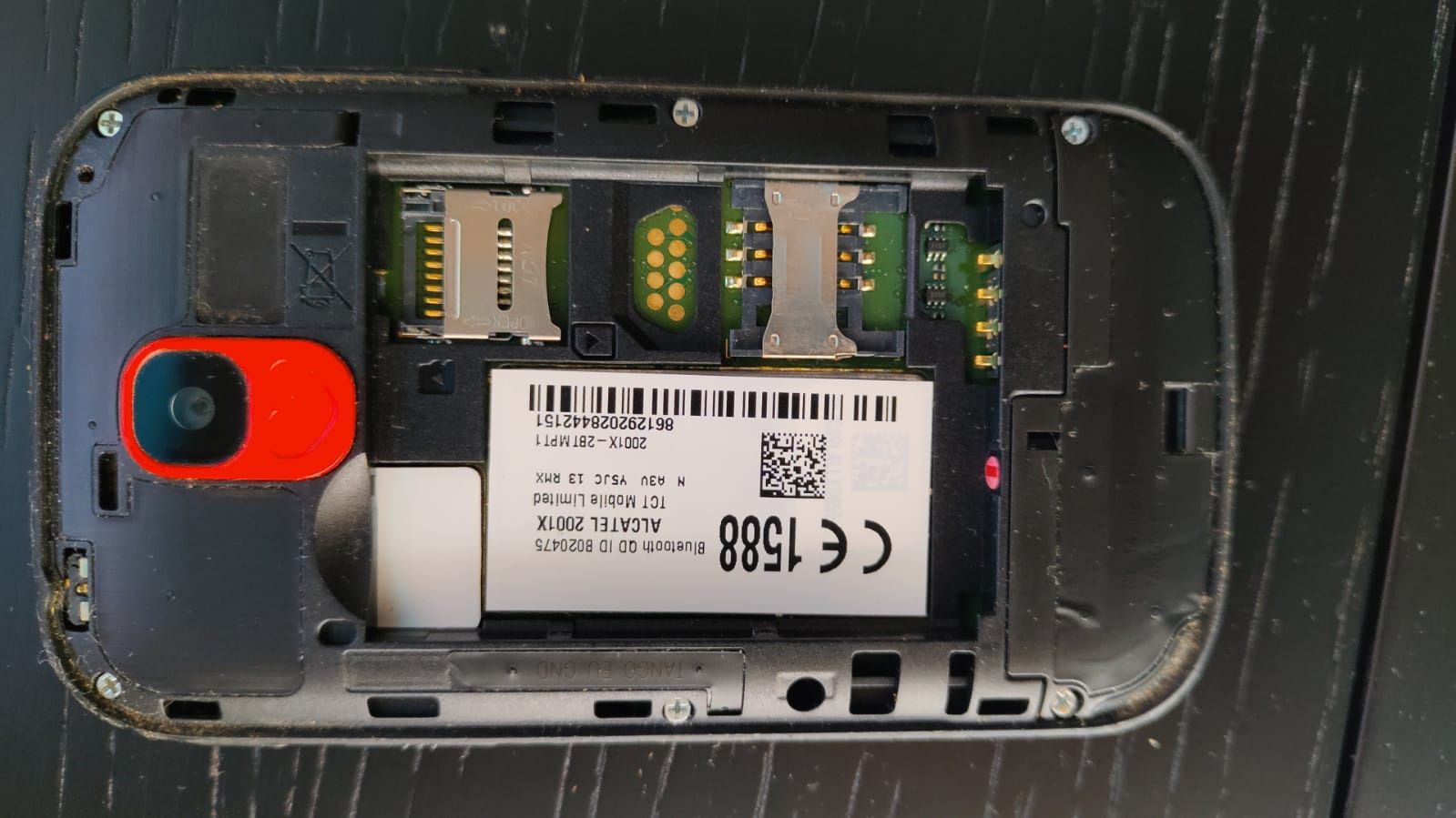 Alcatel 2001X bloqueado à MEO