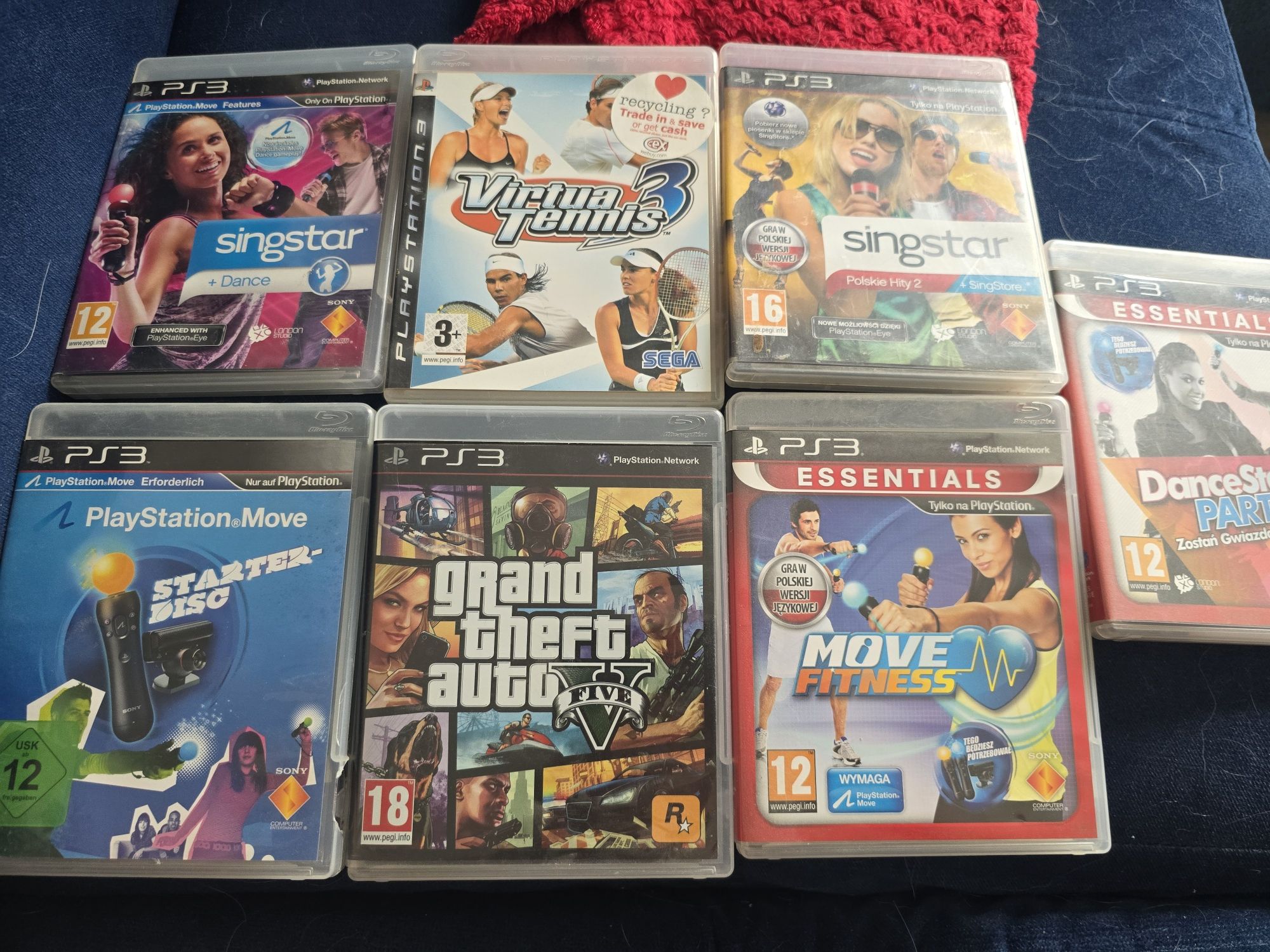 Konsola PS3 2 Pady orginalne