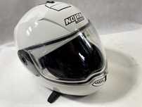 NOLAN N104 EVO classic n-com biały kask szczękowy motocyklowy