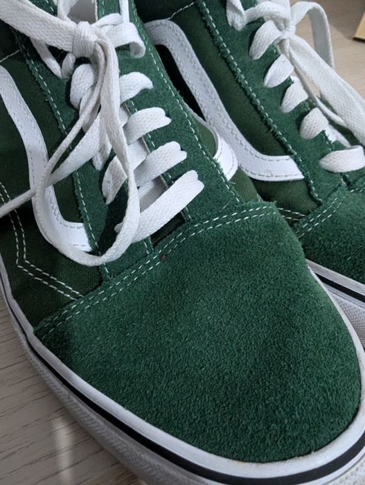 Sapatilhas Vans originais cor verde tamanho 43