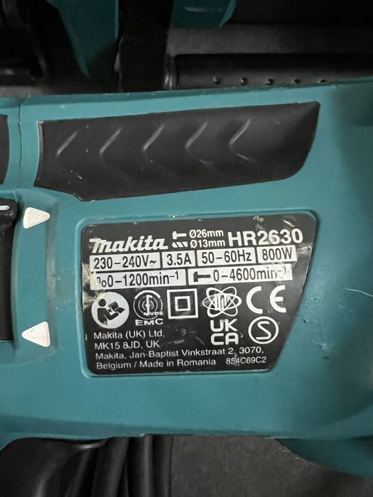 Мережевий перфоратор Makita HR 2630