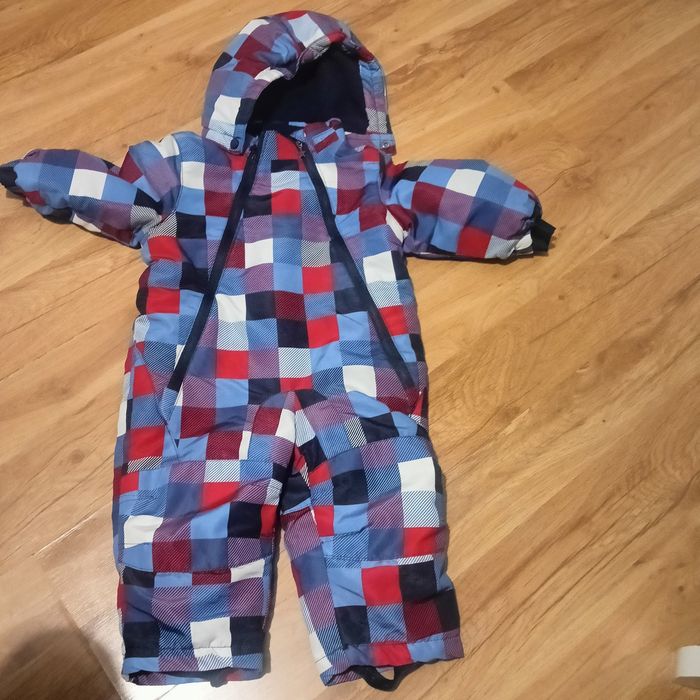 Kombinezon ocieplany gruby roz 74/80