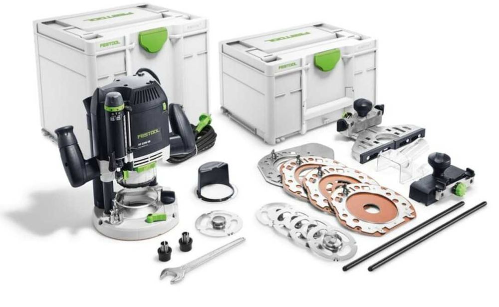 Vendo conjunto de tupia mais acessórios - Maquina Festool
