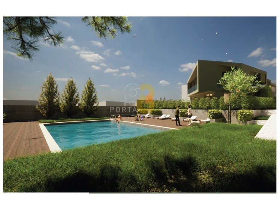 Excelente moradia T3 situada num condomínio fechado de luxo, próxim...