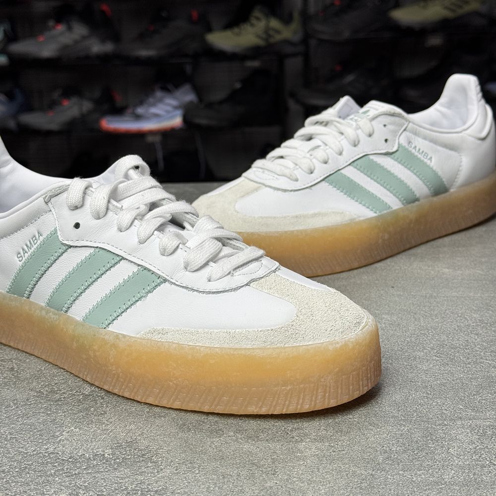 Високі шкіряні кросівки Adidas Samba JP5609 ОРИГІНАЛ 100% 41 р